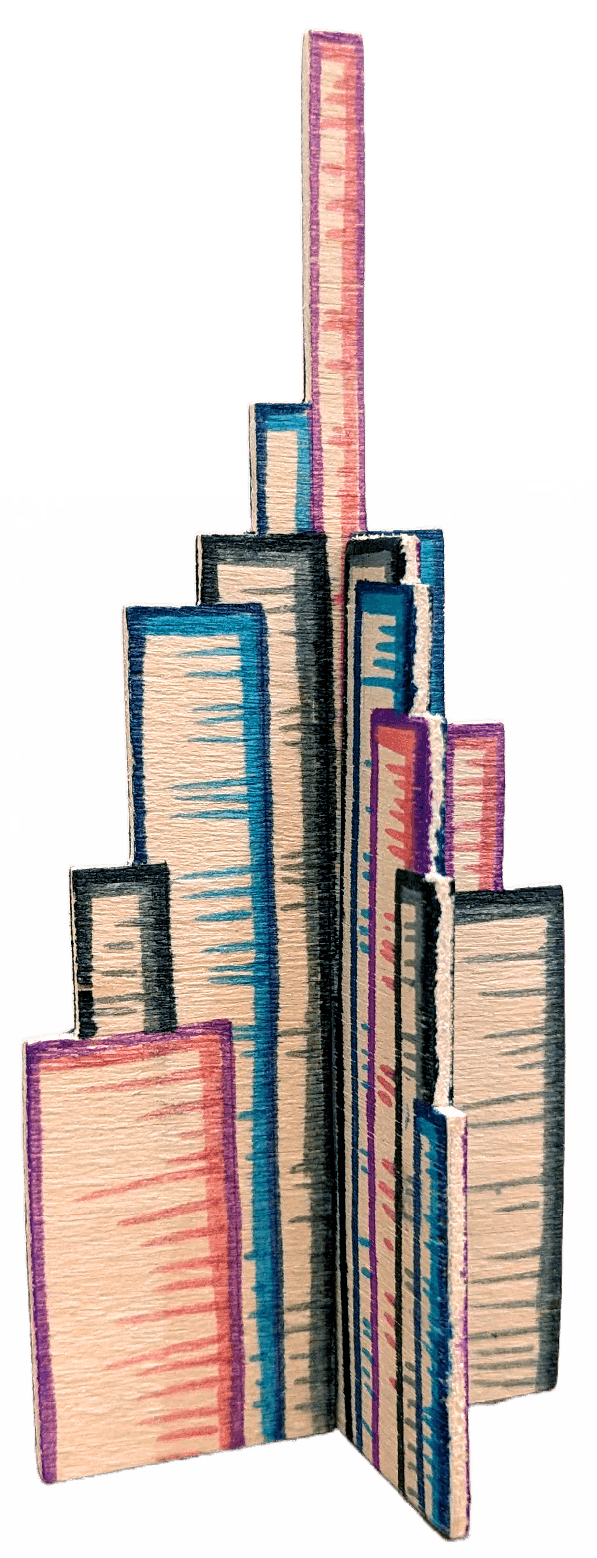 Burj Khalifa Small - Slot Together-A5 image 1