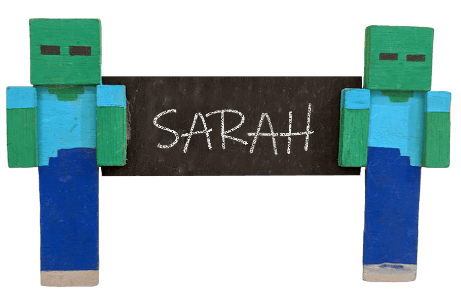 Minecraft Name Sign - Simple version image 2