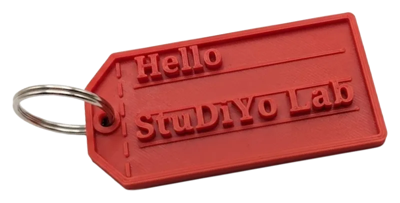 3D Printed Name Sign