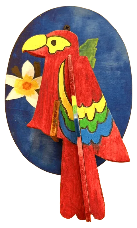 Parrot Wall Hanging