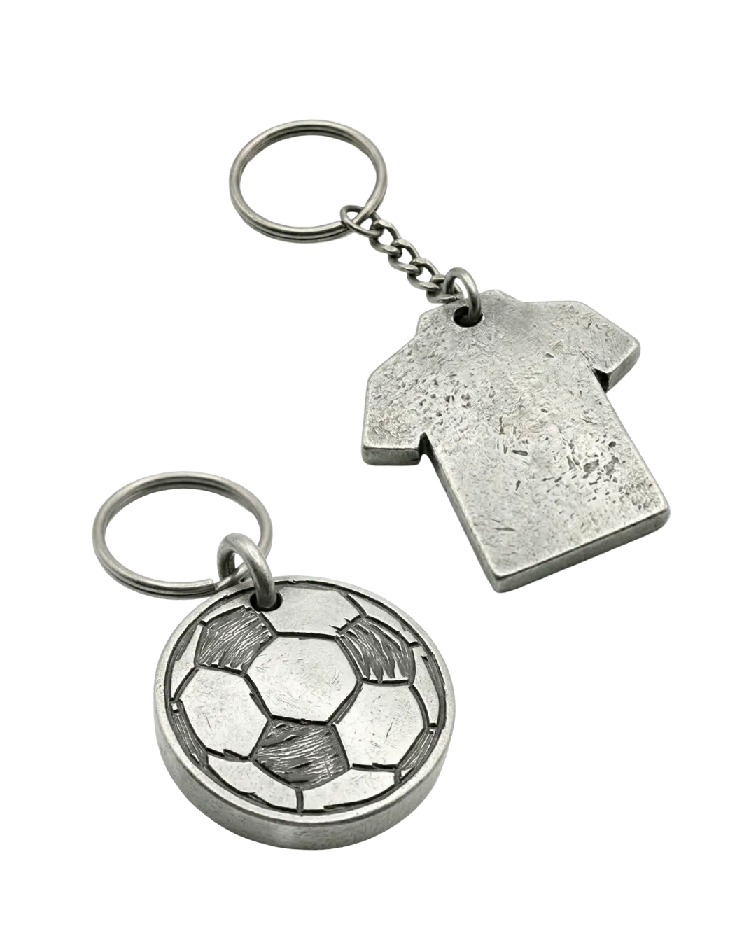 Football Metal Casting Keychains