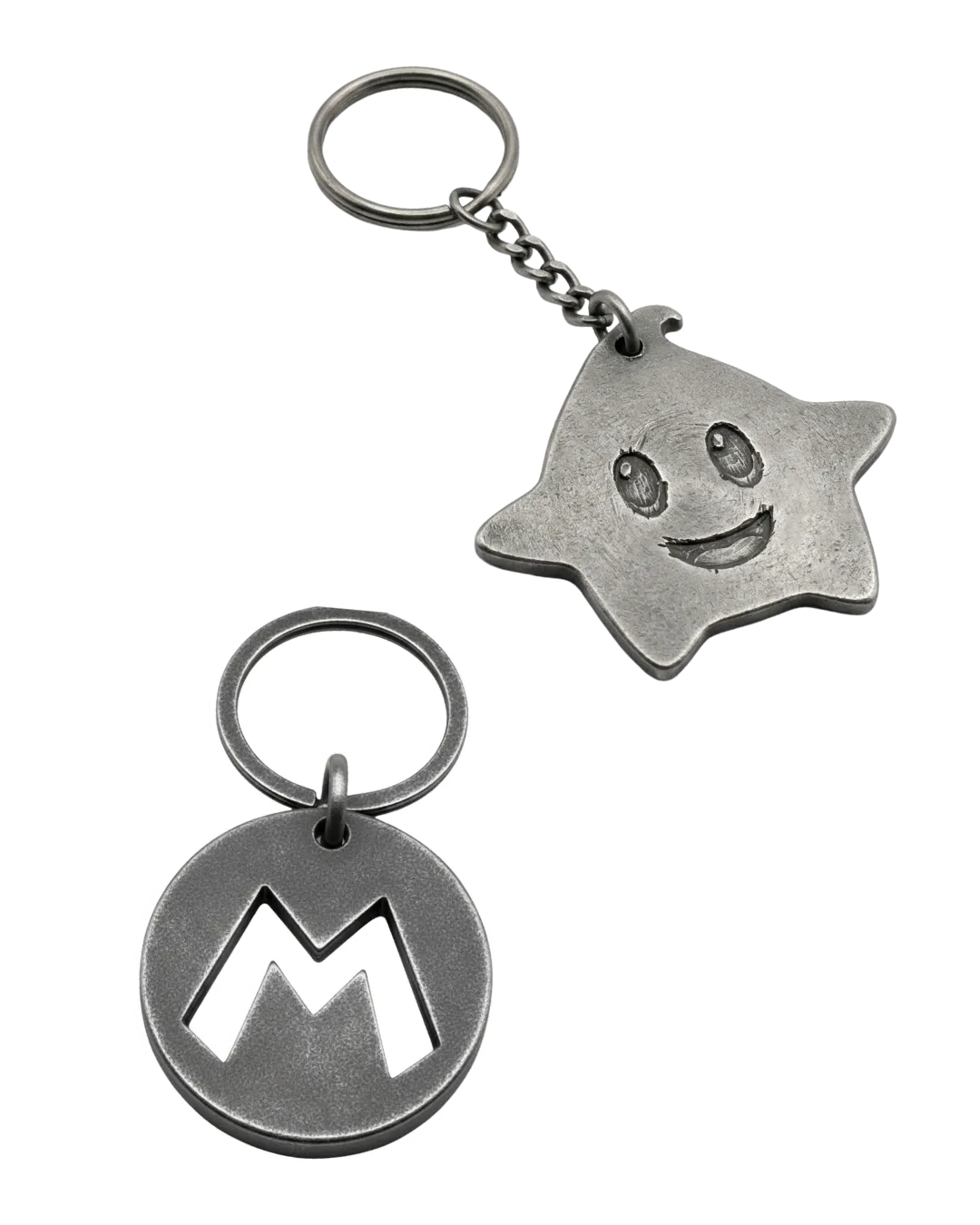Mario Metal Casting Keychains