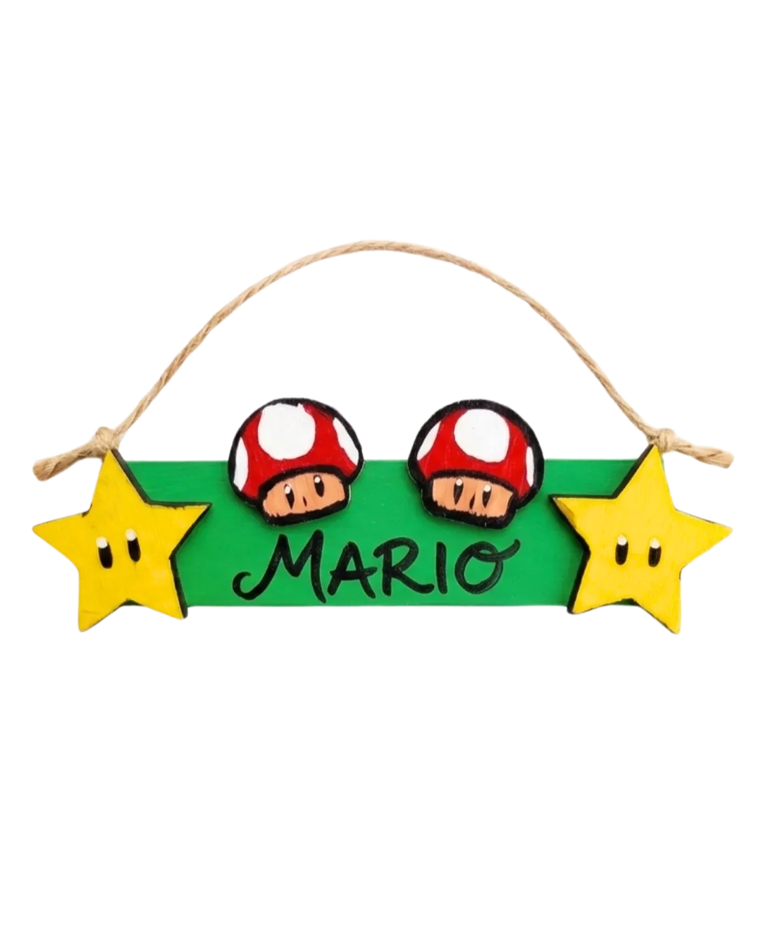 Mario Name Sign