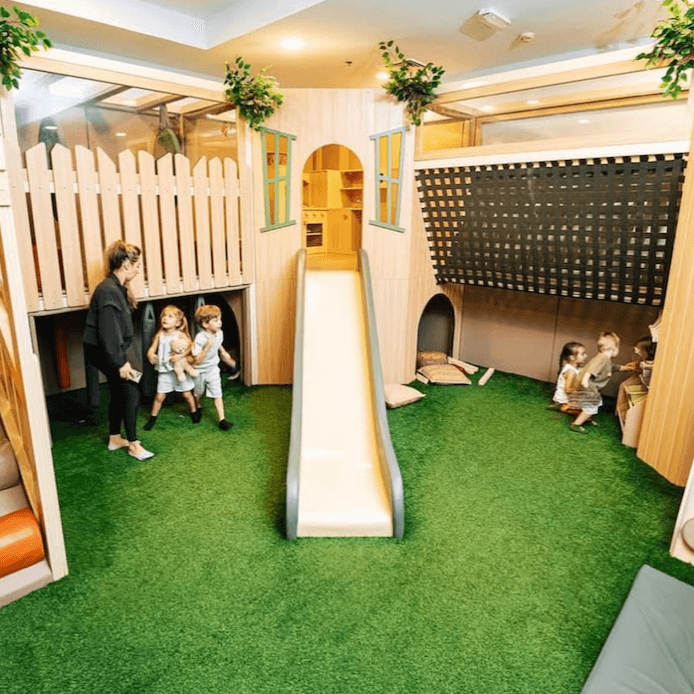 Toddler-friendly sensory bins and tactile play table