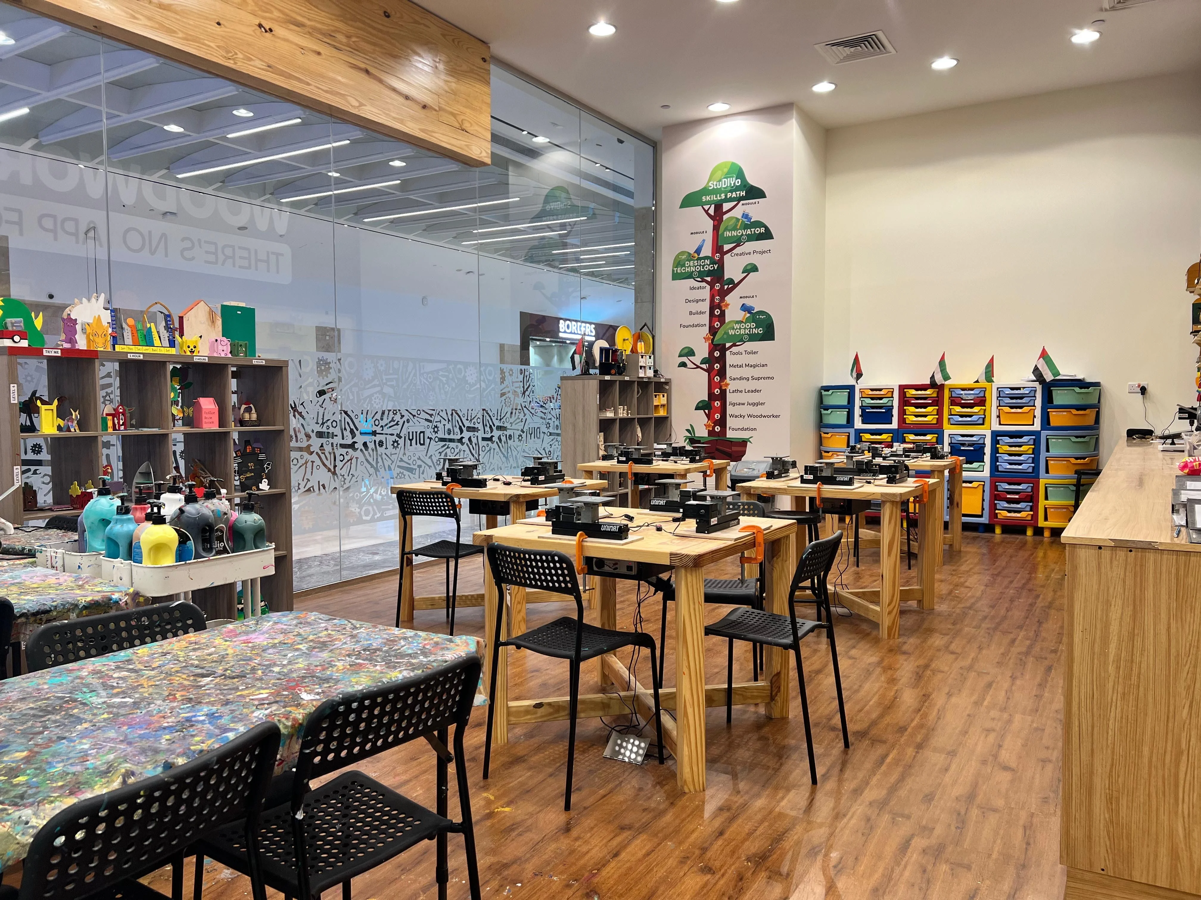 2023 - Opened StuDIYo Abu Dhabi.