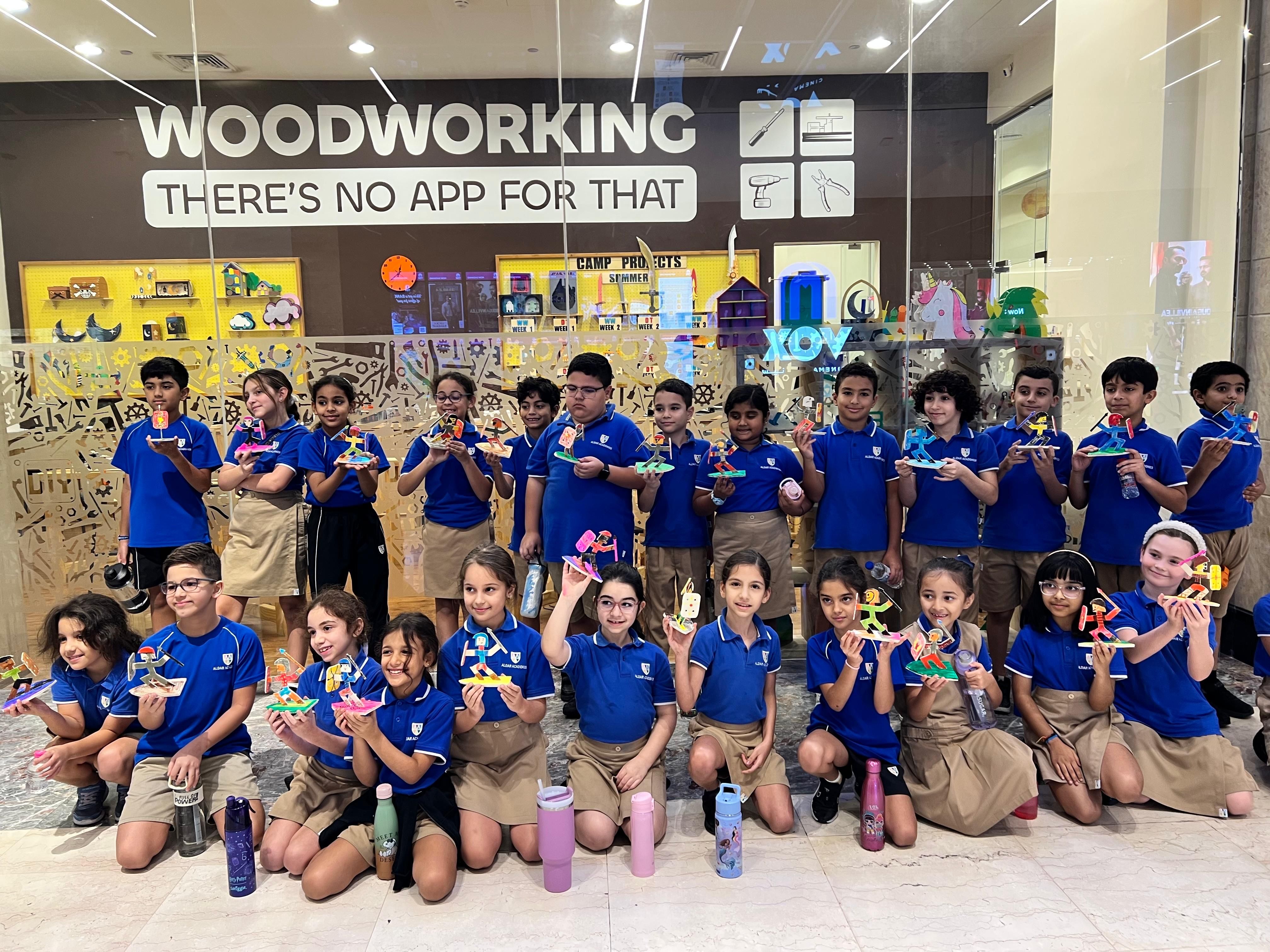 Students with their StuDIYo Lab projects