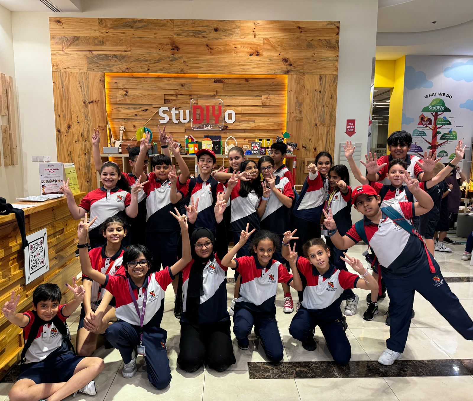 Students with their StuDIYo Lab projects